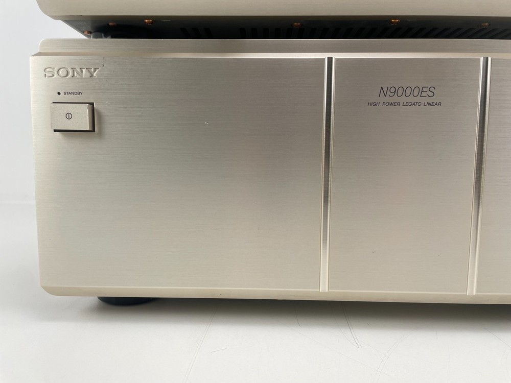Sony N9000ES Power Amp + E9000ES ES Processor – Champagne + Remote