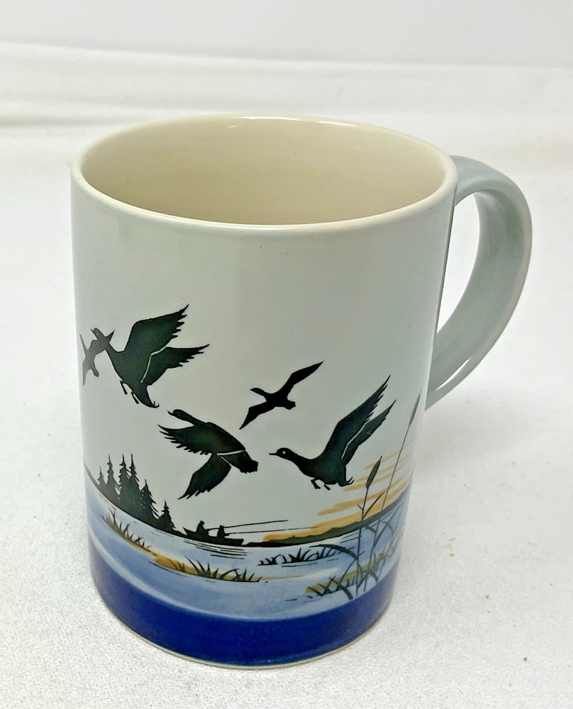4" Ceramic Mug Wild Ducks Geese