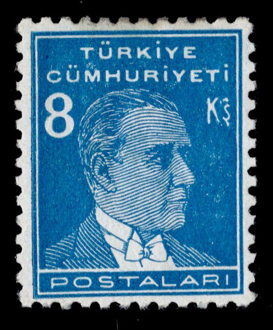 Turkey Scott 747A Unused hinged.