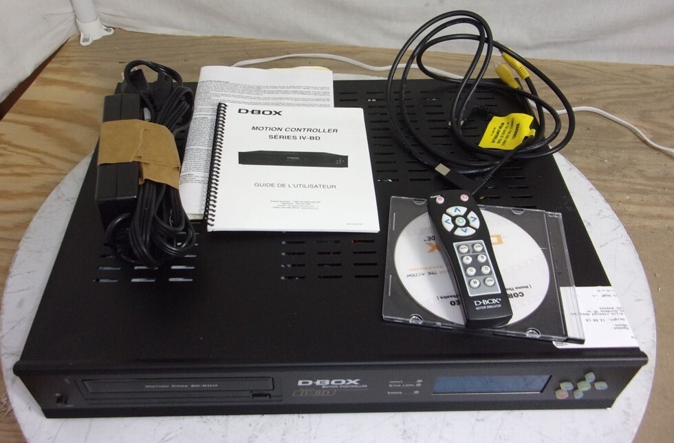 D-BOX Series IV-BD Motion Controller SEE NOTES