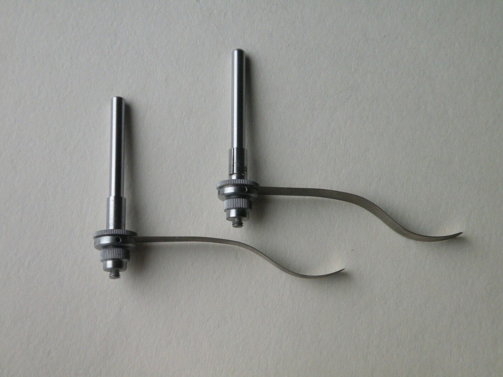 Pair  Stage Clips Microscope  LOMO ZEISS LEITZ