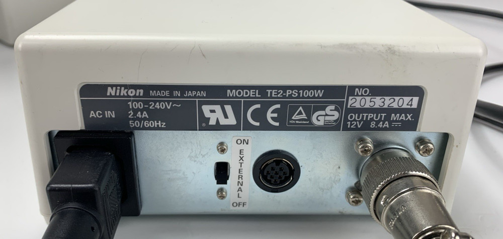 Nikon TE2000-S IVF Microscope Hoffman Modulation In Vitro with 4 Objectives