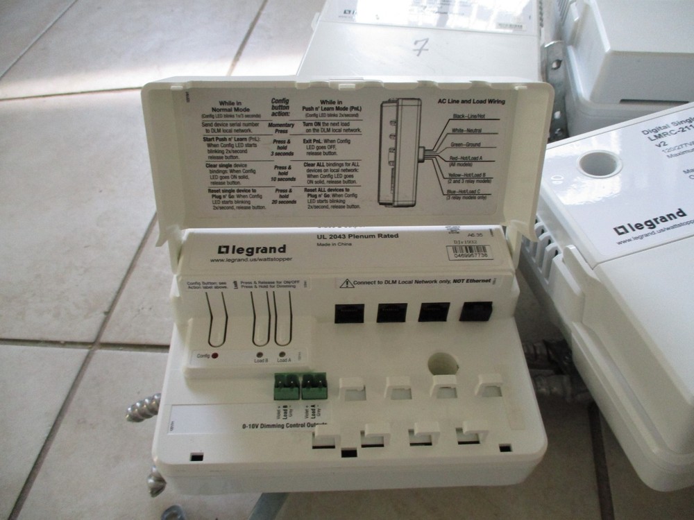 Legrand Digital dual relay room controller LMRC-212 V2 Bundle Set