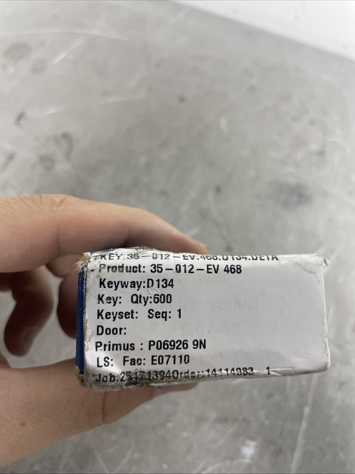 Lot of 50 Schlage Everest 29 .35-012-EV.468.D145.DETA Key Blanks D134 35-012-EV