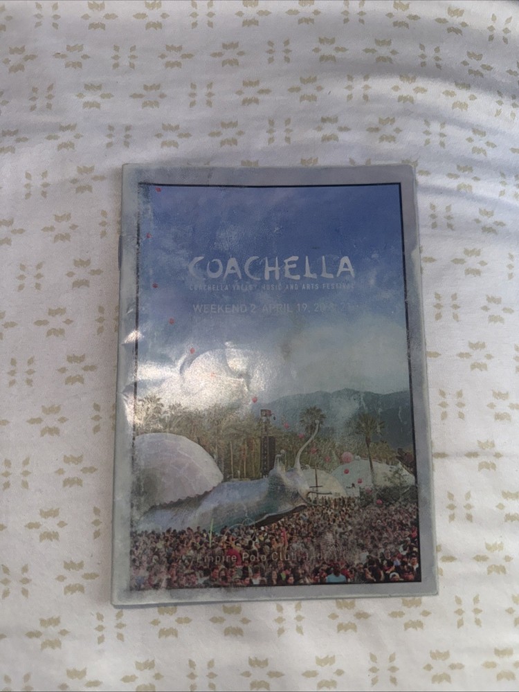Official Coachella 2013 Weekend 2 Program book