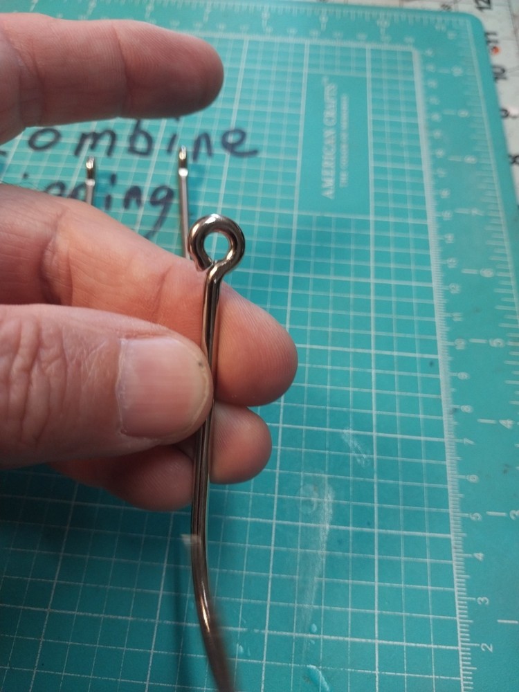 Eagle Claw Nickel 10/0 Tuff Hooks New