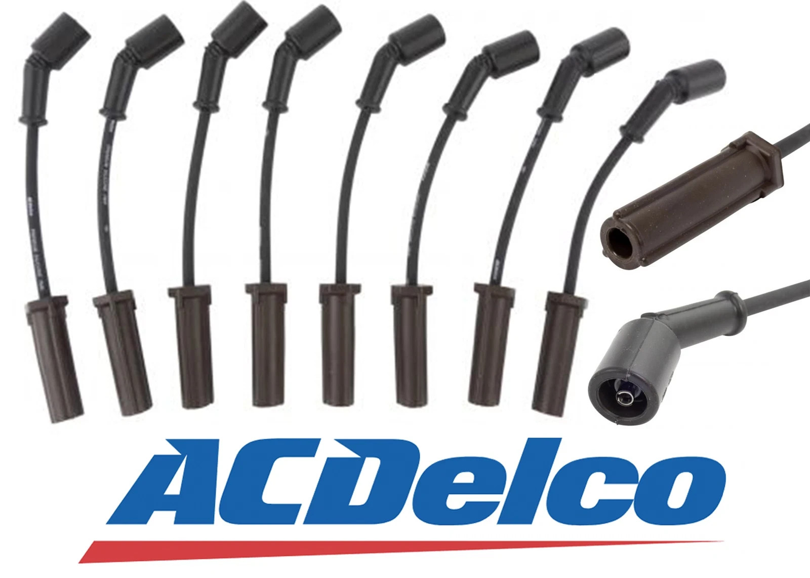 AcDelco Spark Plug Wire Set 9748UU for Chevrolet GMC Cadillac Hummer Pontiac