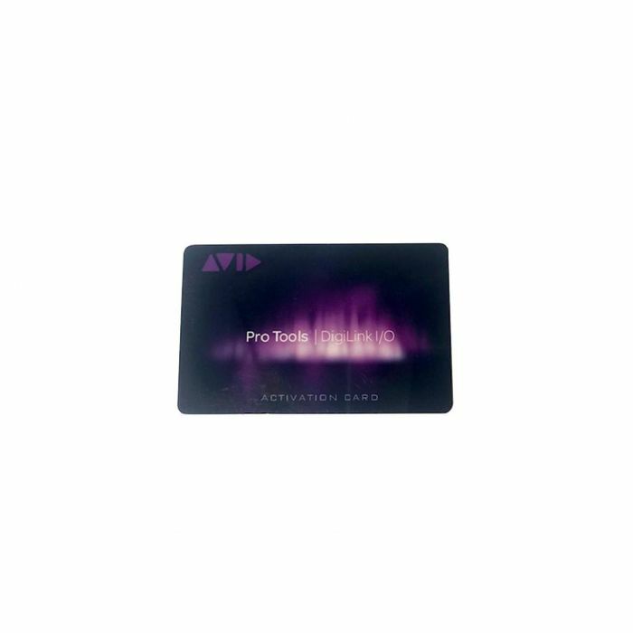 AVID Pro Tools DigiLink I/O Activation Card - Unregistered
