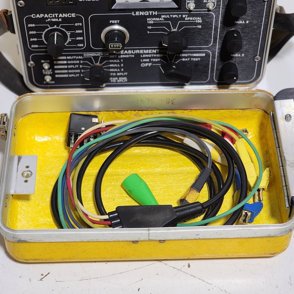 3M DYNATEL 735 Portable Open/Split Cable Fault Locator USED+CABLE