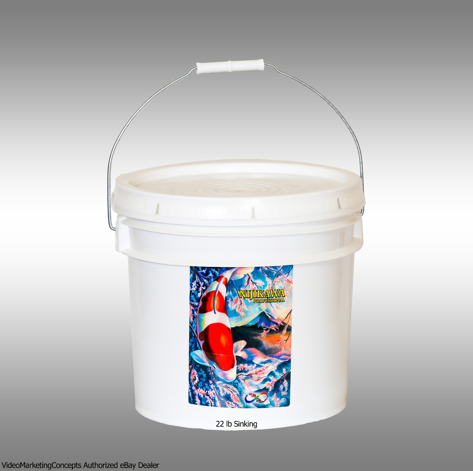 Nijikawa Professional Koi Food 22lb 7MM Sinking  :Authorized eBay Dealer:
