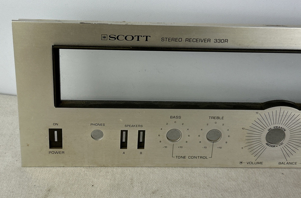Scott 330R Faceplate