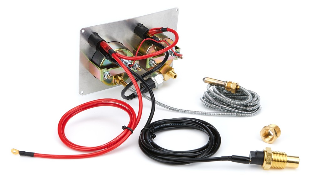 ALLSTAR PERFORMANCE 2 Gauge Panel ALL OP/WT- ALL80090