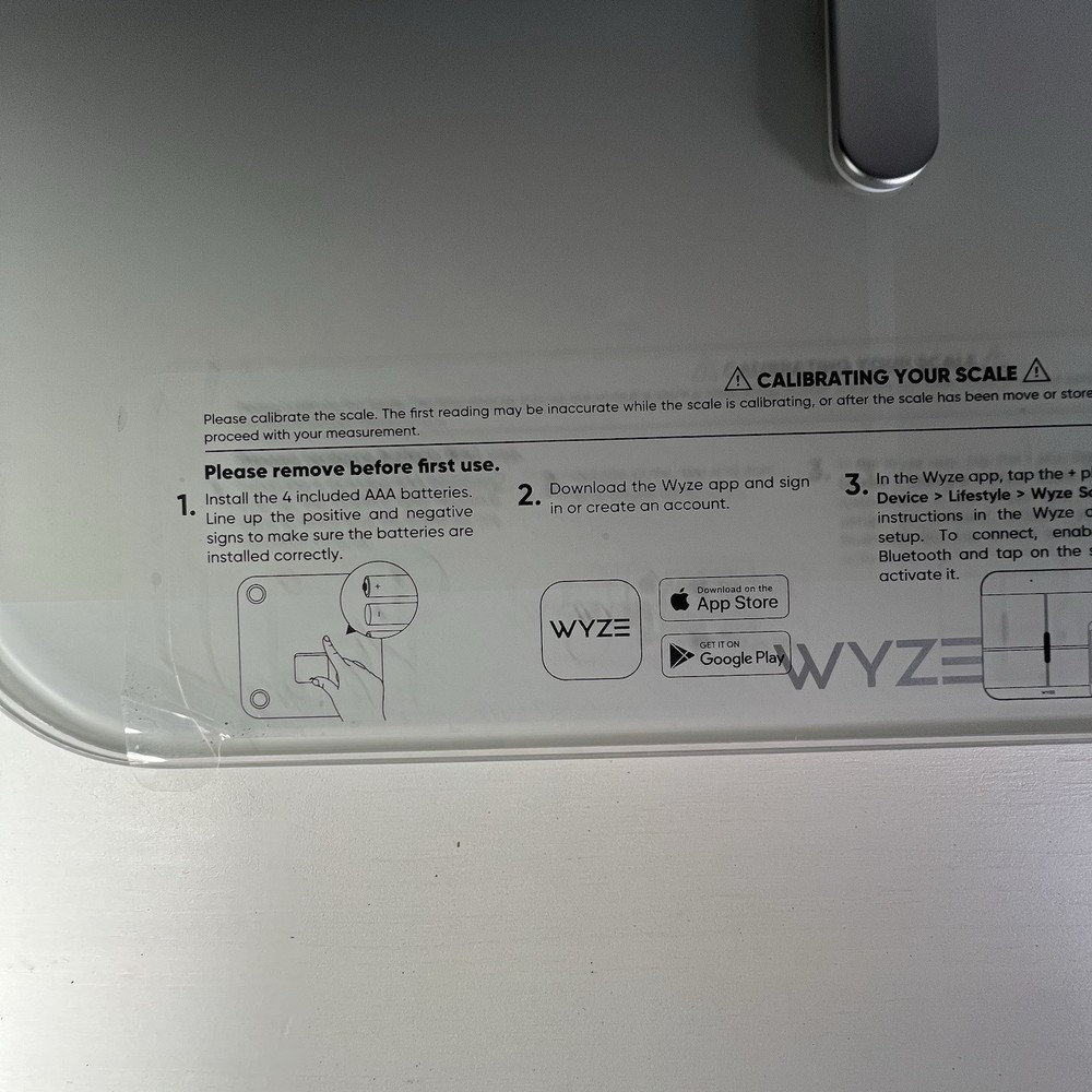 Wyze Smart Scale X - Digital Bathroom Scale