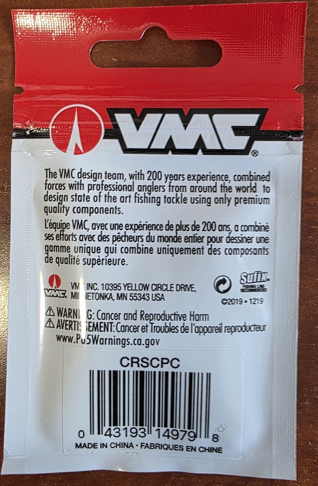 VMC CRSCPC Crossover Cap, Color- Clear, 10 pack