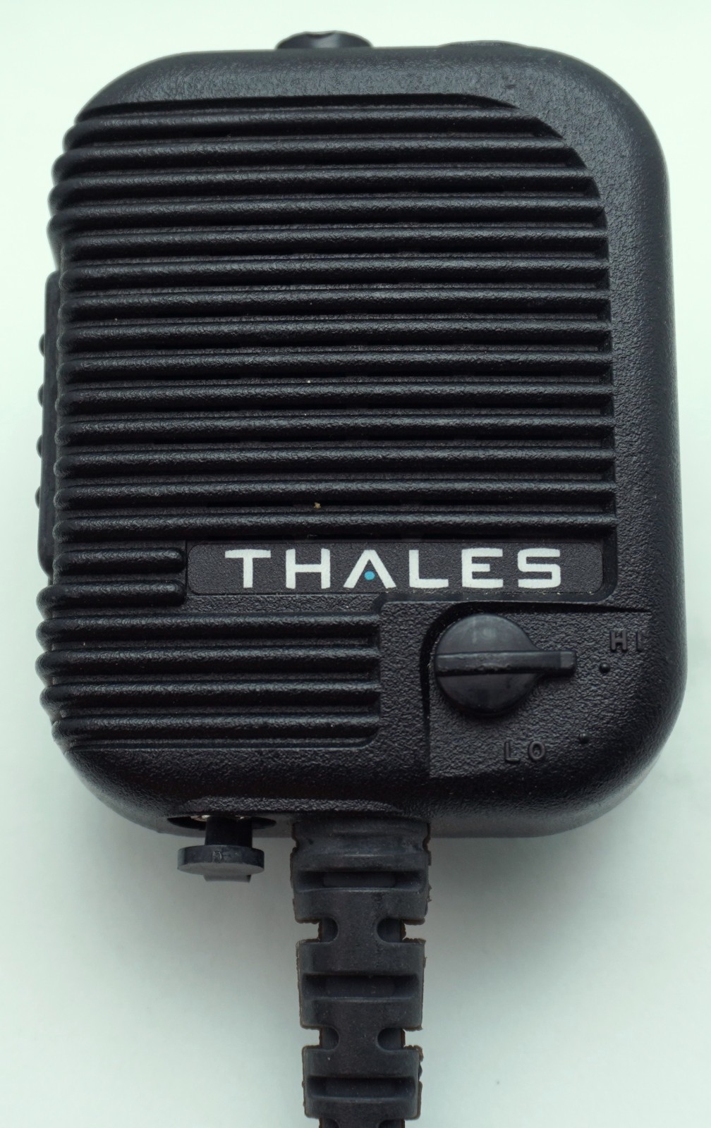 Thales PTT Radio Speaker Microphone Mic 23386 - 1600469-4 - 6-Pin