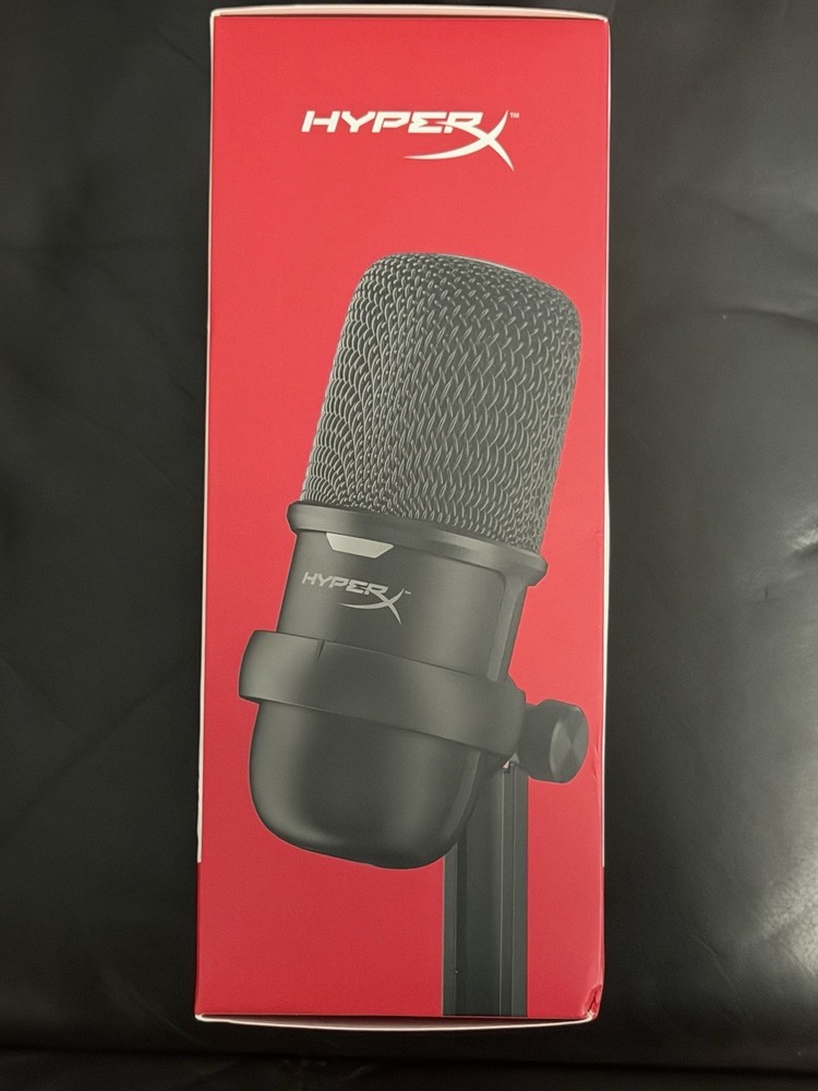 HyperX SoloCast USB Gaming Microphone - Black (4P5P8AA)