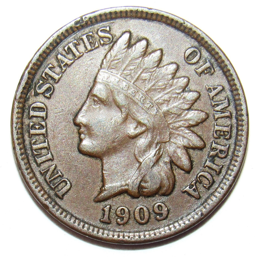 1909 Indian Head Cent XF (J99)