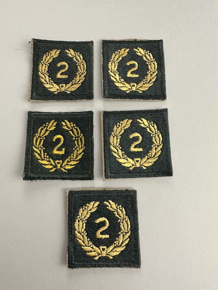 WWII US Army Meritorious Unit Commendation 2nd Award SSI Patch