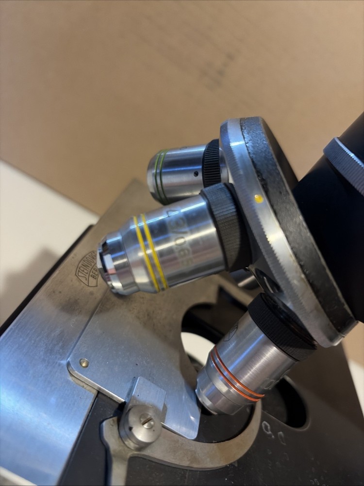 Vintage Steindorff Berlin Monocular Microscope Tested