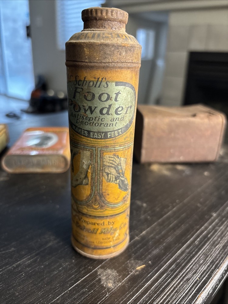 Antique tins Containers