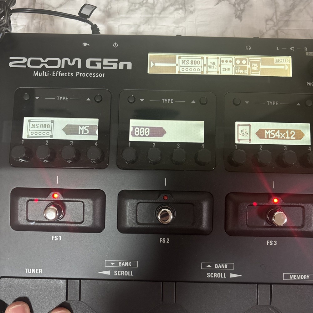 Zoom G5N Effector Multi-effects Processor Guitar Pedal