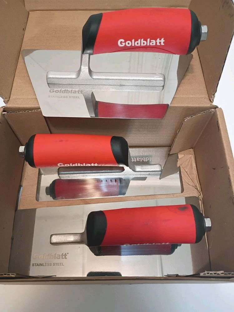 NEW 3-pc Goldblatt Paint Plastering Finishing Han Tools