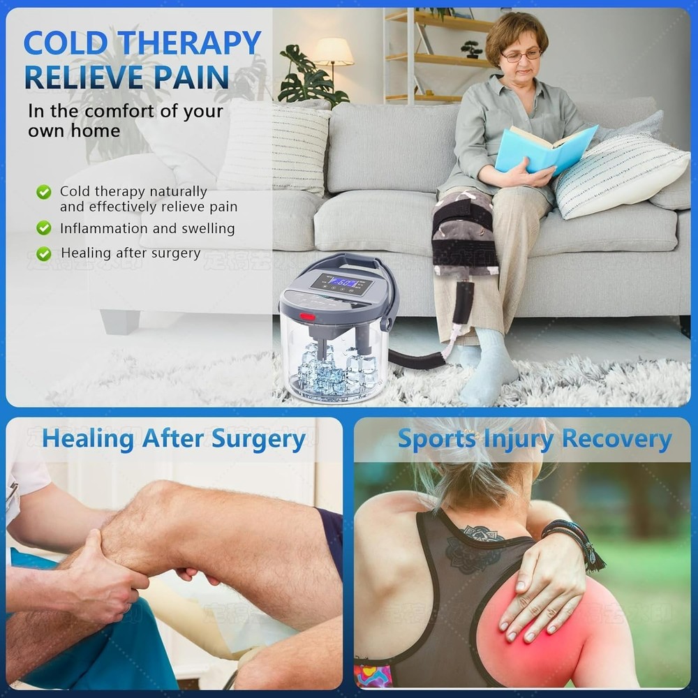 Cold Therapy Machine with Programmable Timer, Ice-Machine-#2445SUP2