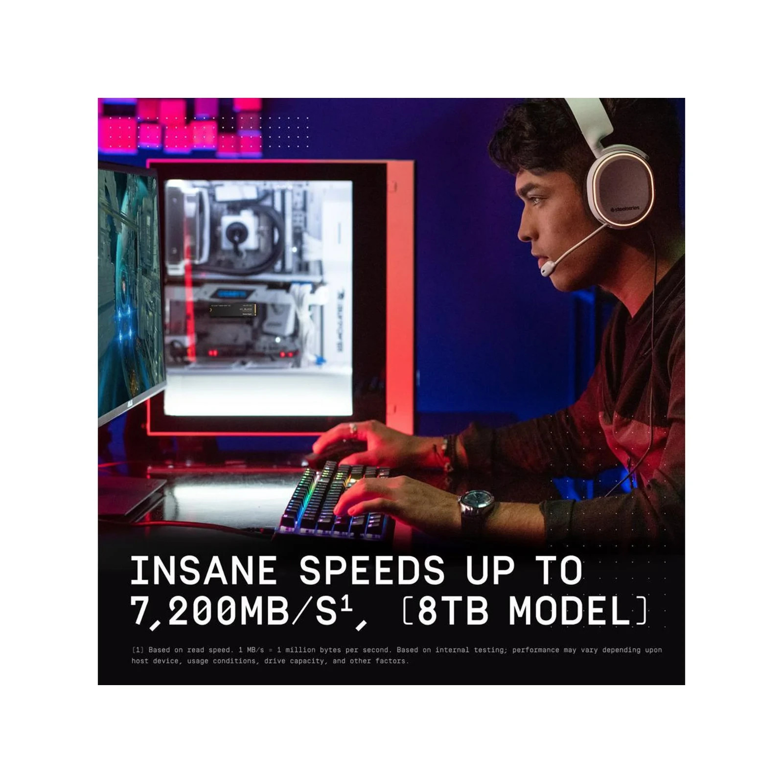 SALE WD_BLACK SN850X 8TB NVMe Gen4 Gaming SSD M.2 2280 High-Speed Internal Drive