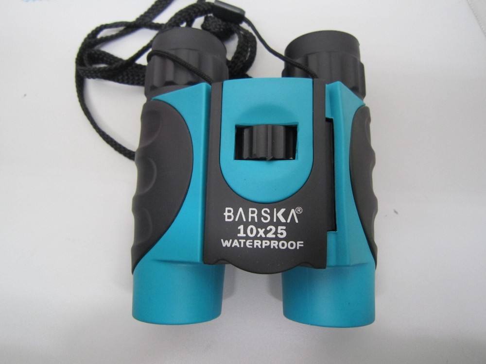 Barska 10x25 Waterproof Aqua Binoculars, w/Case, Nice & Compact