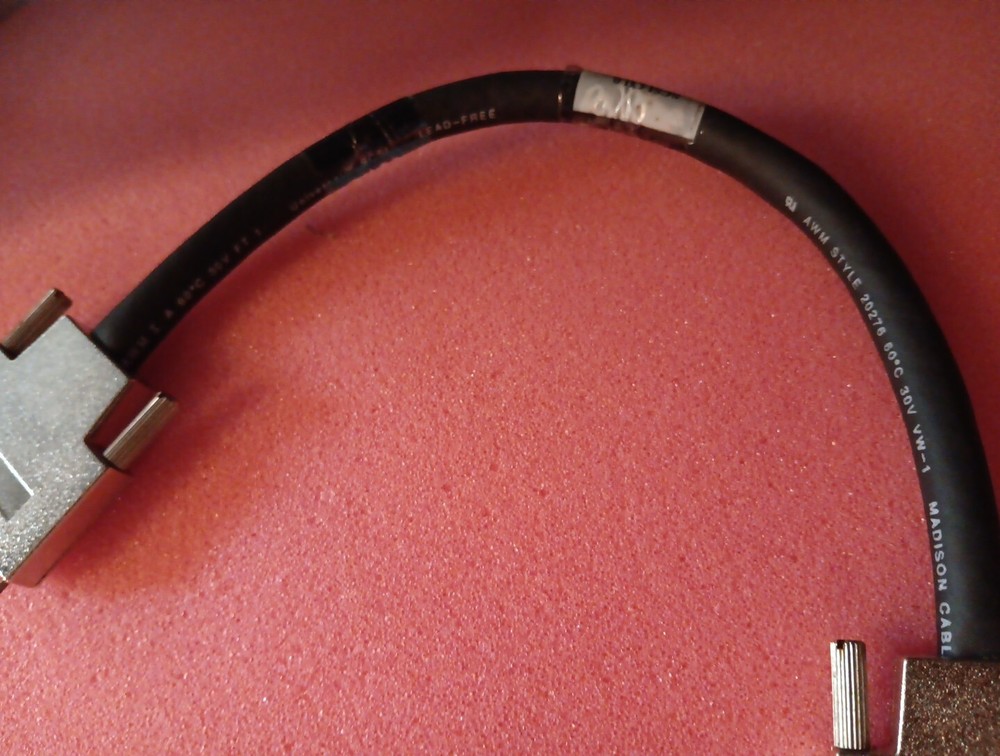 12" SCSI CABLE Single Bus Config Madison Cable