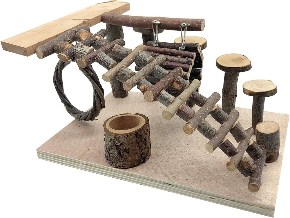 Hamster Playground Platform - Climbing & Jumping Set
