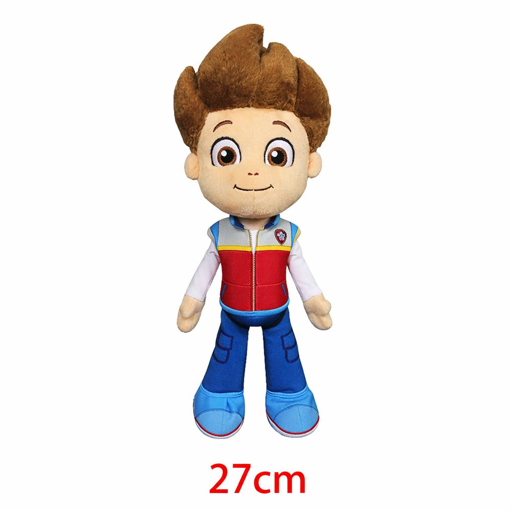 New 10" Paw Patrol Ryder Plush Doll Figure Boy Stuffed Plush for Kids Gift