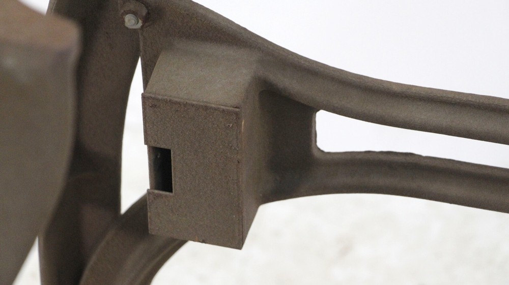 Salvaged Cast Iron Machine Base
