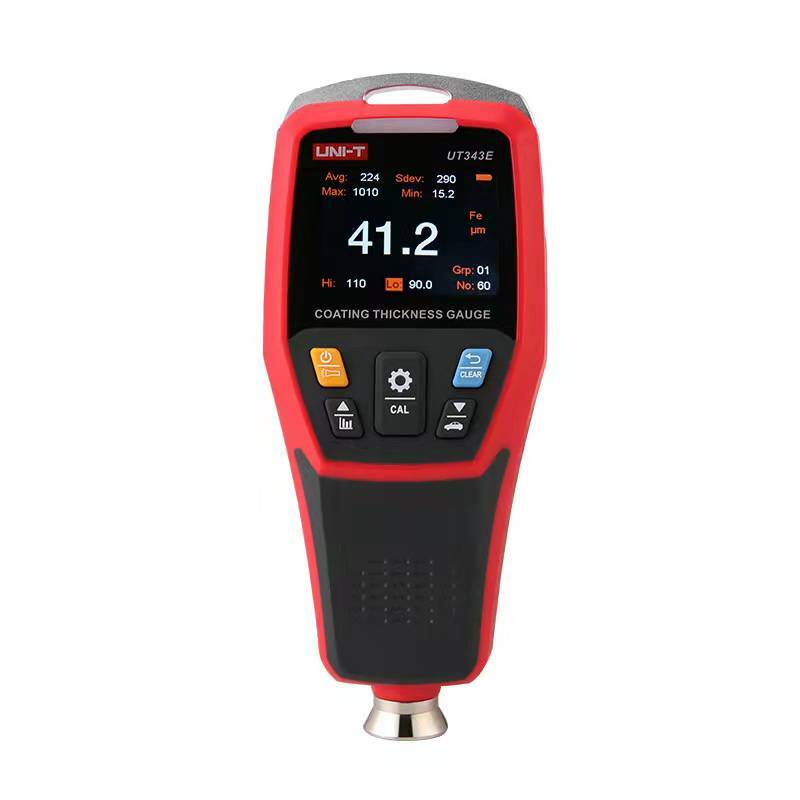 UT343E Coating Thickness Gauge Bluetooth APP 2'' Color TFT Screen