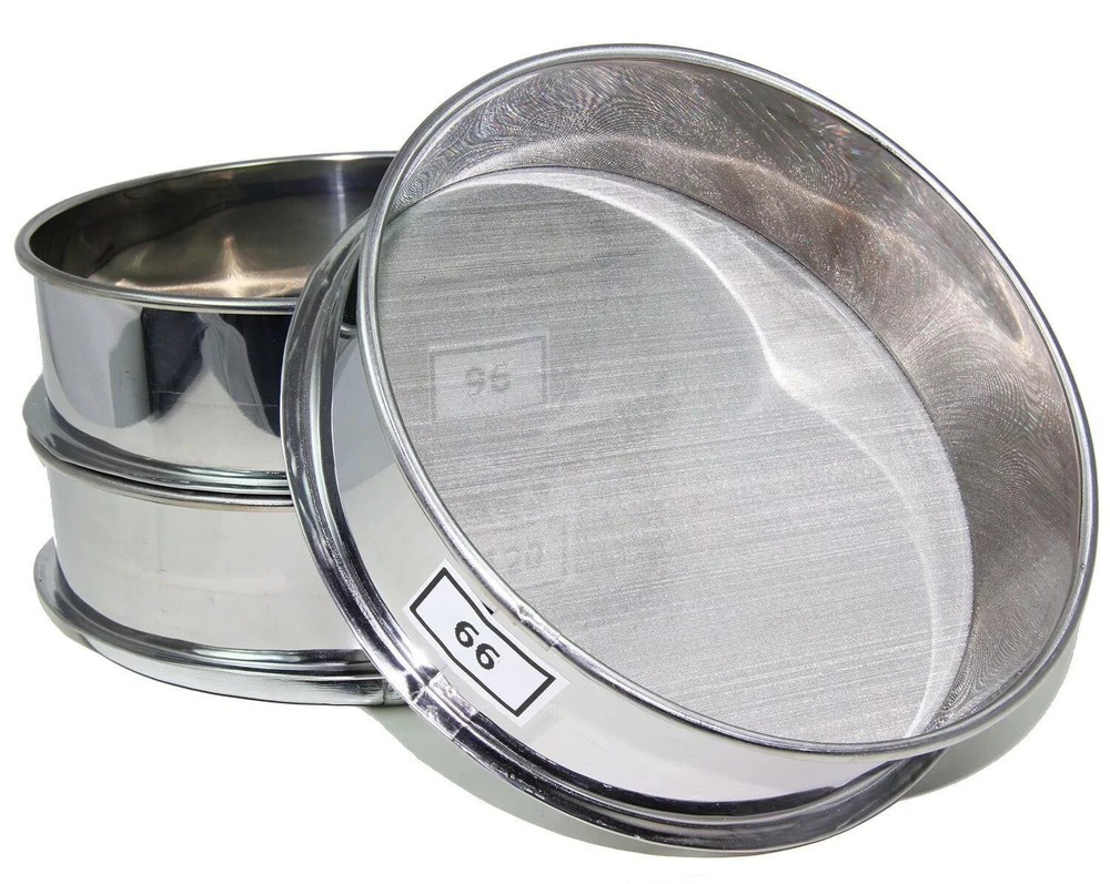 Aluminum Herbal Pollen Hash Extractor stackable sifter 120, 96, 66 Micron Screen
