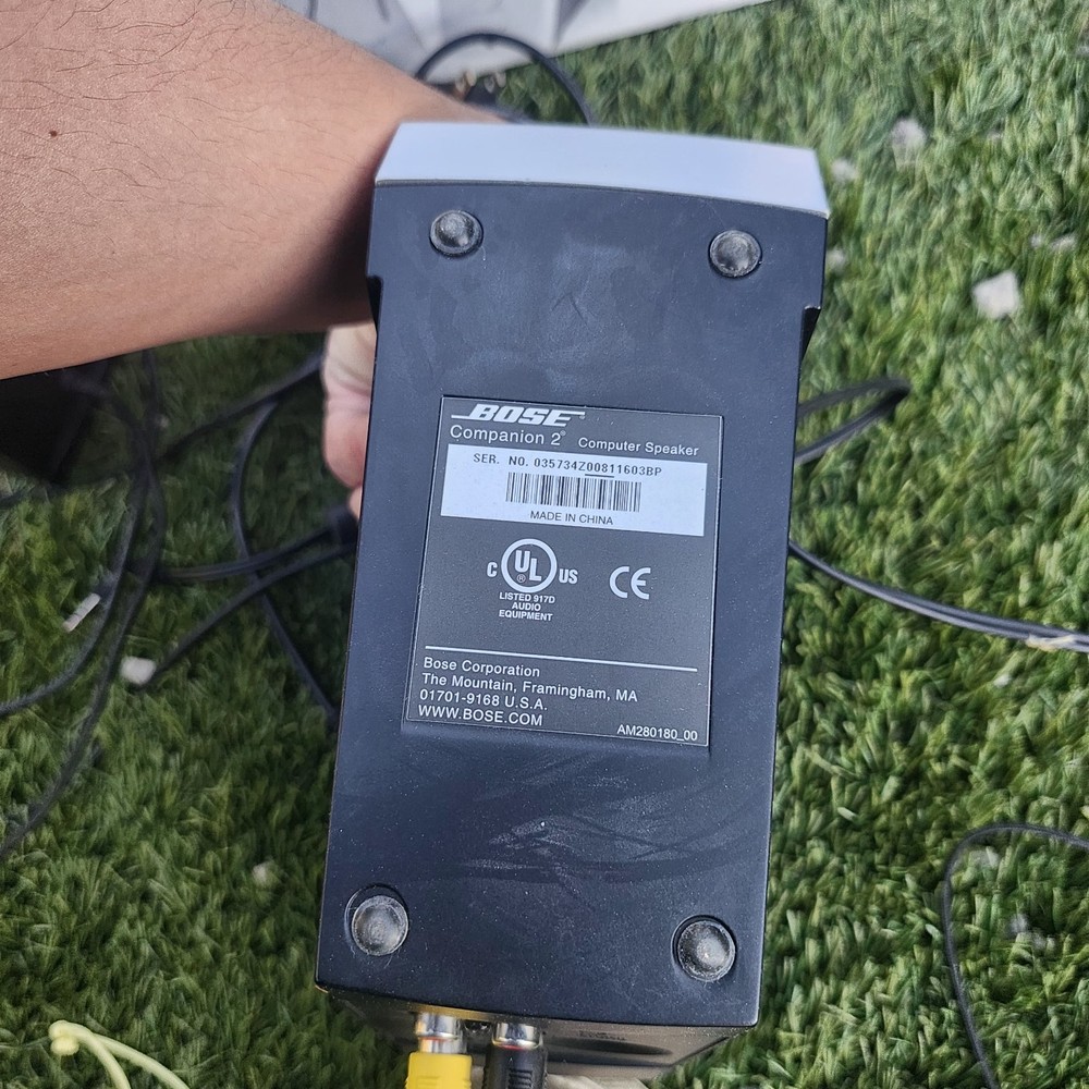 Bose Companion 2 Multimedia Computer Speaker System Left Speaker Busted.