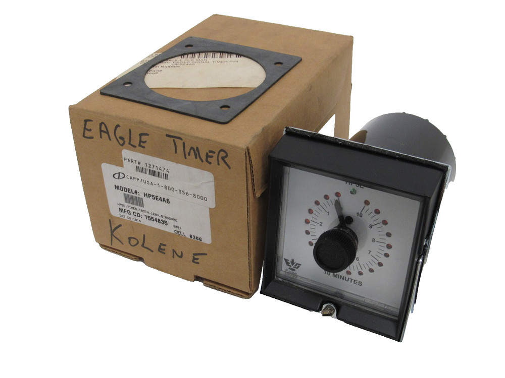 NEW DANAHER HP5E4A6 TIMER 10 MINUTE