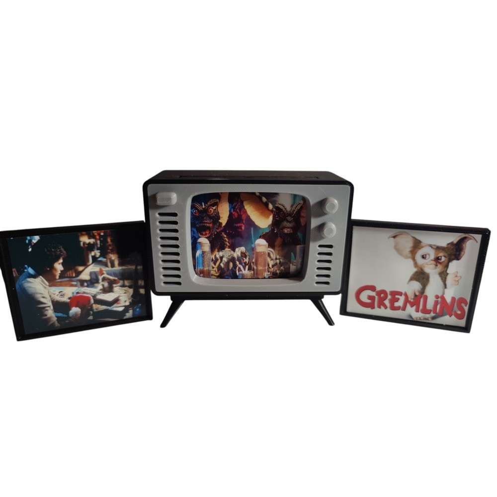 GREMLINS 3d Print Horror TV Set