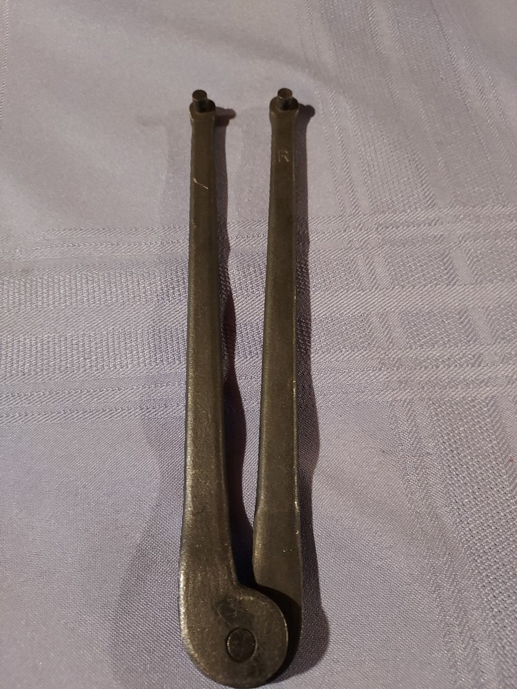 Adjustable Spanner Wrench By Williams, USA, #483, Range 1"-4",1/4" Tip