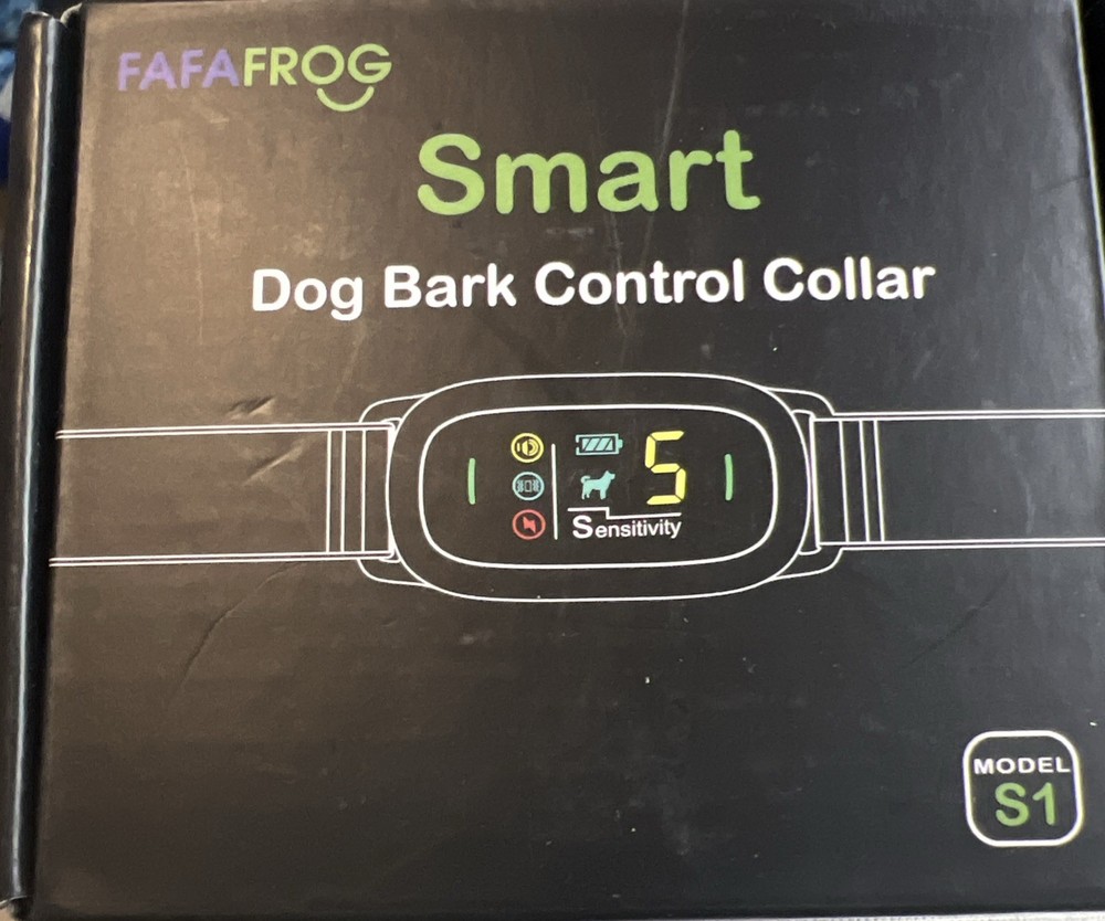 Fafafrog Smart Dog Bark Control Collar S1 Medium Large