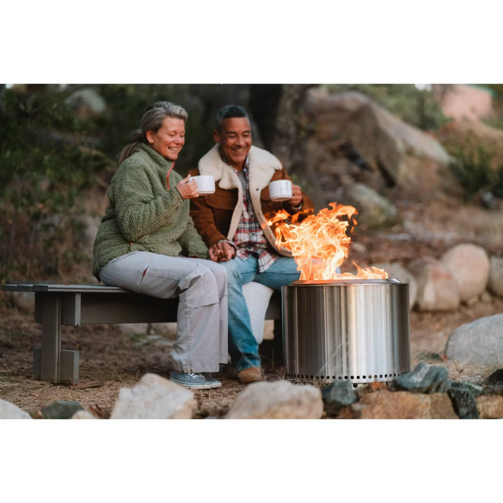 Solo Stove Bonfire 2.0 Outdoor Fire Pit Stainless Steel