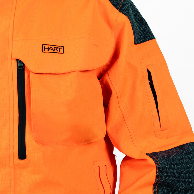 New! Tough Tracking Jacket - Dog Handler Jacket - Rugged Tech - J - Blaze