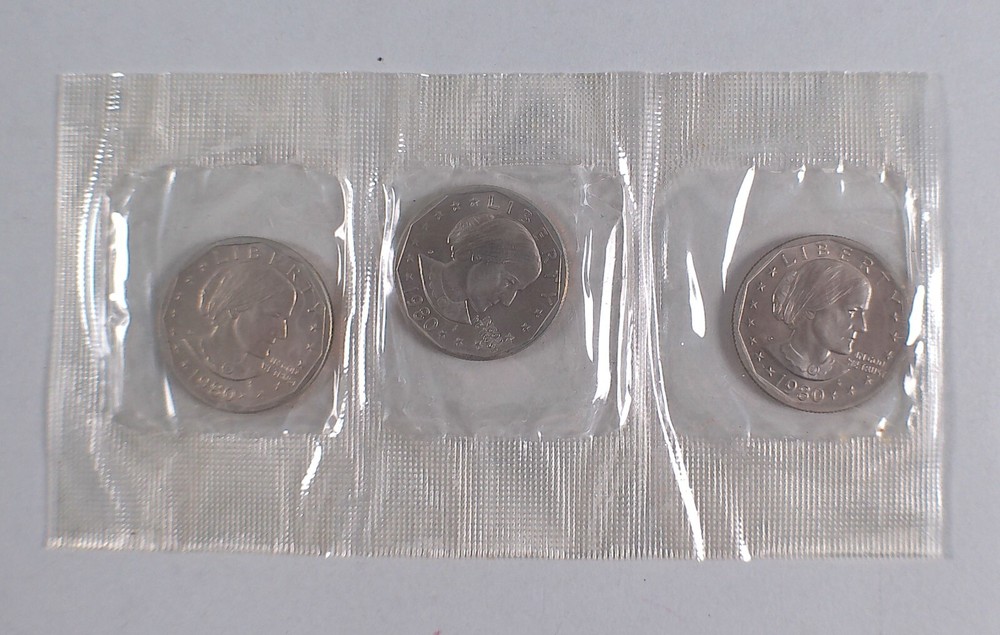 Complete Run 1970-1981 US Uncirculated Mint Sets + SBA Dollar 13 Sets
