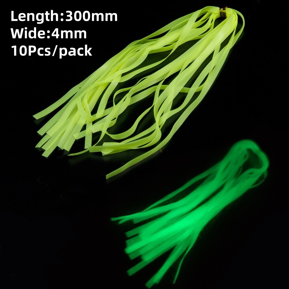 2pack Luminous Flash Tinsel Twisted Flashabou Fly Tying Assist Jig Hook Material