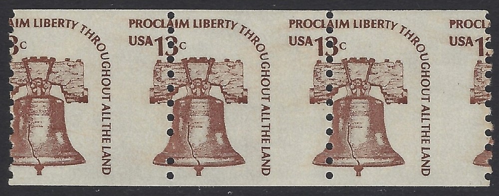 US Scott # 1618 - Dramatic Misperf - Error - EFO - Mint NH              (P-6947)