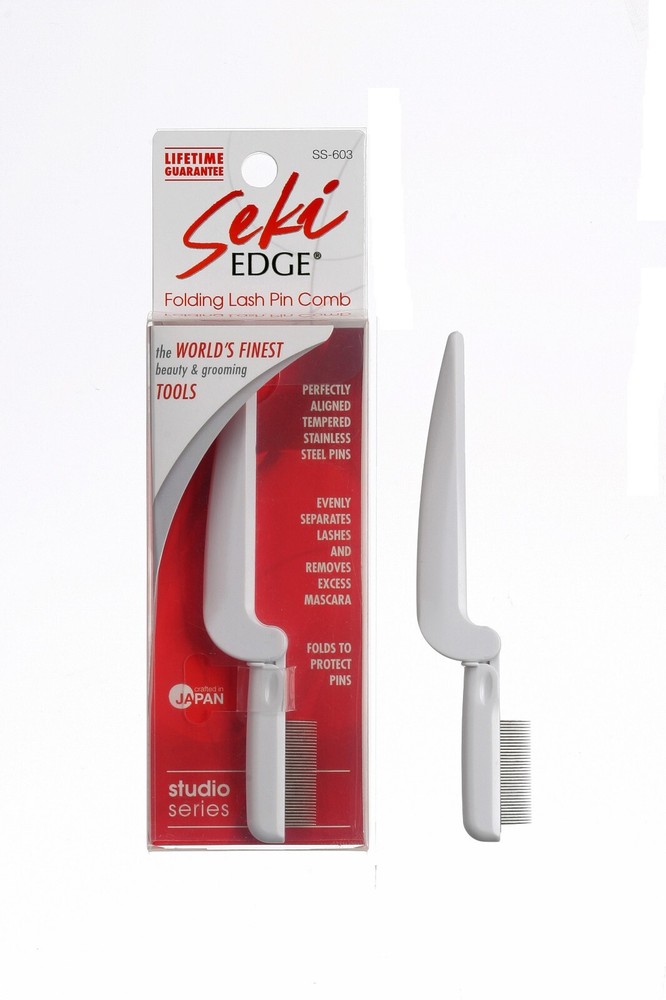 Seki Edge Folding Lash Pin Comb