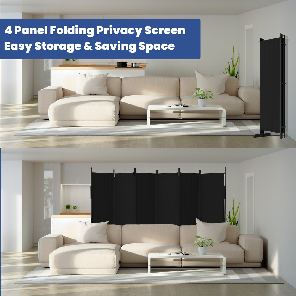6 Panel Room Divider,folding screen portable wall partition room divider
