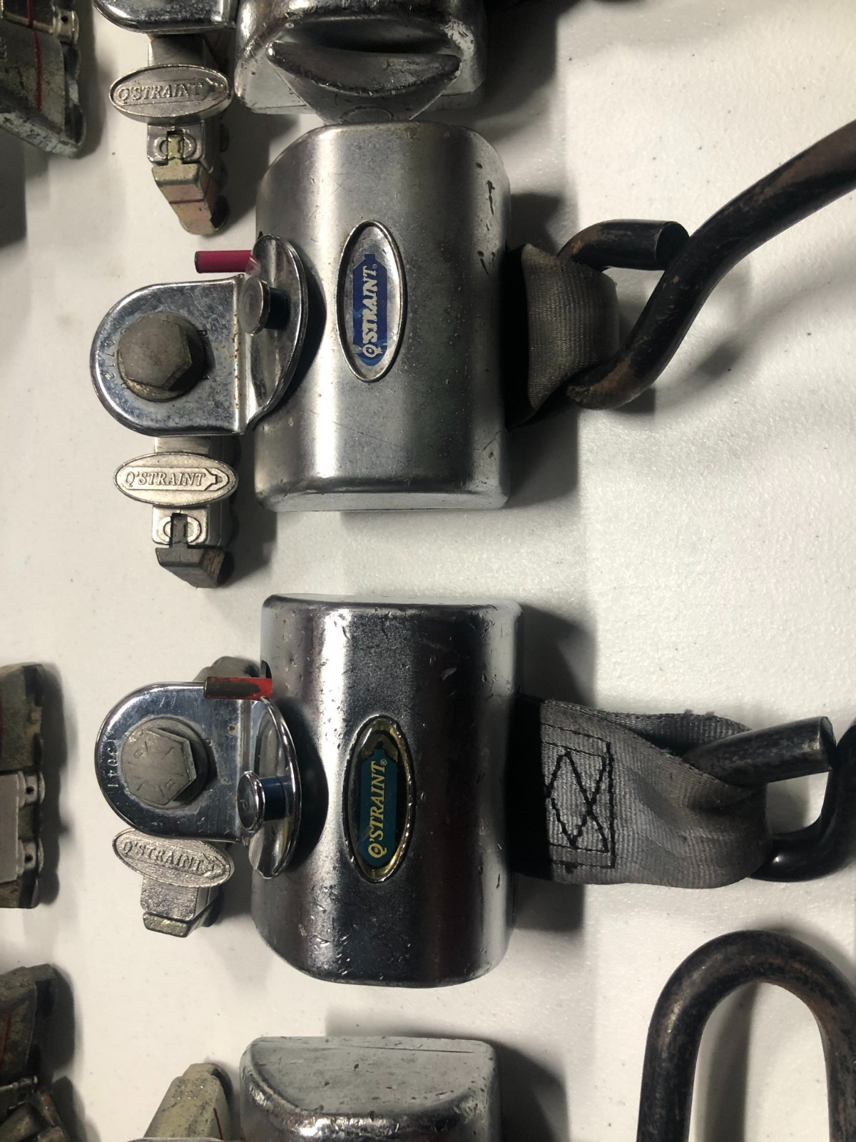 Q'Straint Wheelchair Securement tie Down Retractors.