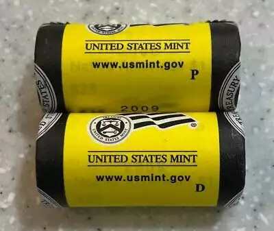 2009 Native American Dollar P&D U.S. Mint Rolls