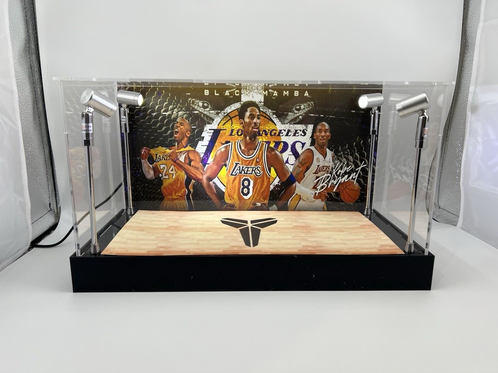Kobe Bryant Custom 2-3 Card PSA Display Case W/ LED Lights